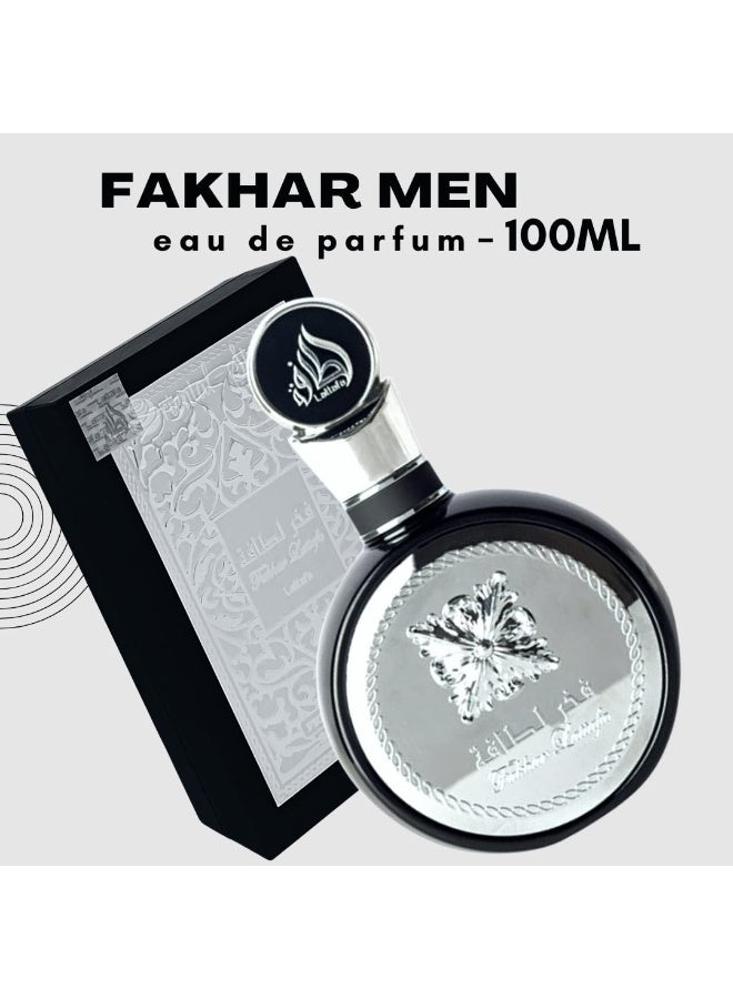 Lattafa Fakhar Black by Lattafa EDP Men's Fragrance 100ml - Image 3